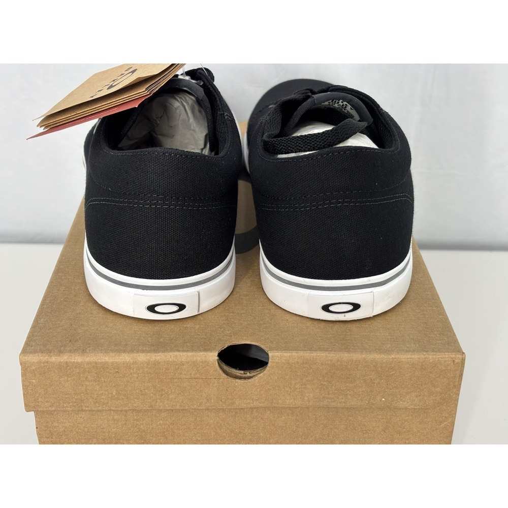 Oakley‎ Split Shoe Jet Black FOF100278 Size 10 Men's US New In Box Boat Sneaker - Picture 4 of 10